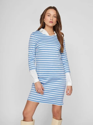 Vila Sukienka w kolorze biało-błękitnym rozmiar: S