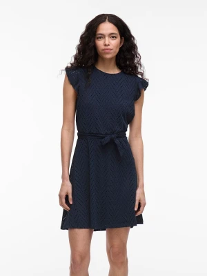 Vila Sukienka w kolorze granatowym rozmiar: L