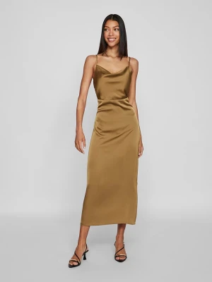 Vila Sukienka w kolorze musztardowym rozmiar: 44