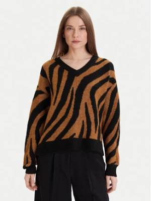 Vila Sweter Cilia 14094215 Czarny Standard Fit