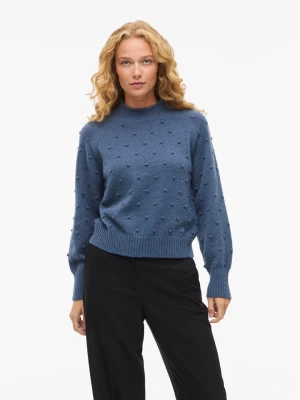 Vila Sweter "Vitulio" w kolorze niebieskim rozmiar: XS