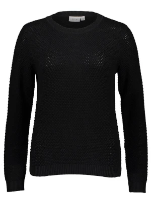 Vila Sweter w kolorze czarnym rozmiar: S