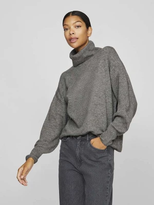 Vila Sweter w kolorze szarym rozmiar: M