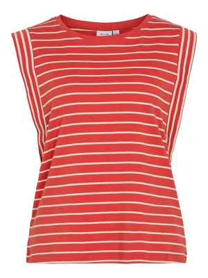 Vila Top "Veriana" w kolorze czerwono-białym rozmiar: M