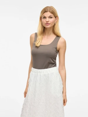 Vila Top w kolorze jasnobrązowym rozmiar: M