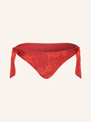 Vilebrequin Dół Od Bikini Trójkątnego Flower Power Flamme rot