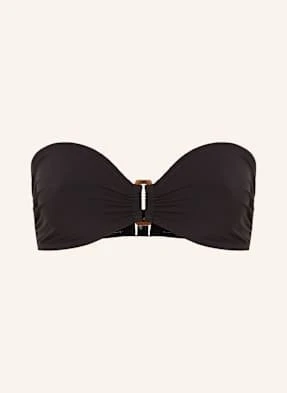 Vilebrequin Góra Od Bikini Bandeau Luce schwarz