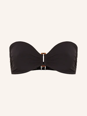 Vilebrequin Góra Od Bikini Bandeau Luce schwarz