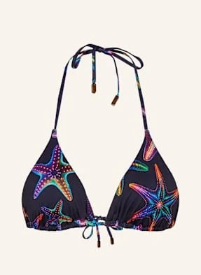 Vilebrequin Góra Od Bikini Trójkątnego Fleur Disco Stars blau