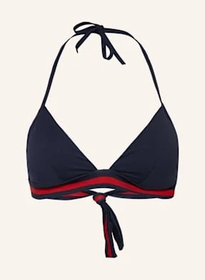 Vilebrequin Góra Od Bikini Trójkątnego Solid Fleche blau