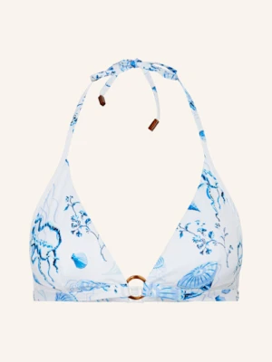 Vilebrequin Góra Od Bikini Wiązana Na Szyi Medusa And Shells weiss