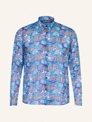 Vilebrequin Koszula Caracal Regular Fit blau