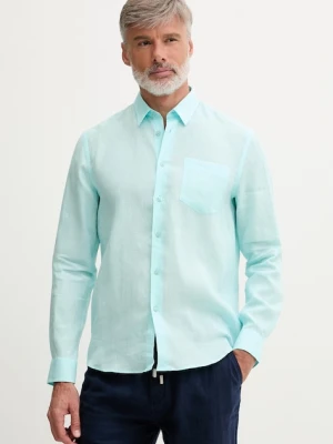 Vilebrequin koszula męska lniana