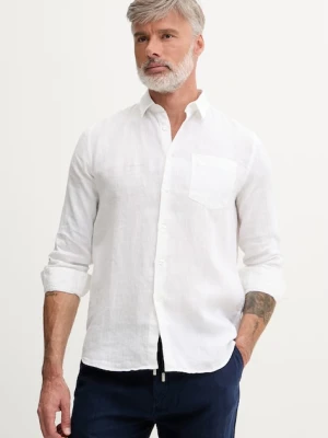 Vilebrequin koszula męska lniana CAROUBIS