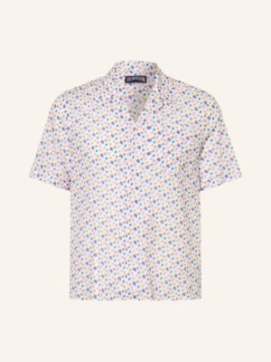 Vilebrequin Koszula Wypoczynkowa Micro Ronde Des Tortues O Kroju Slim Fit lila
