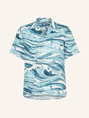 Vilebrequin Koszula Z Klapami Charli Regular Fit Z Lnu blau