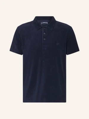 Vilebrequin Koszulka Polo Z Materiału Frotte Phoenix aq100 blau GRANATOWY