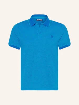 Vilebrequin Koszulka Polo Z Piki Palatin blau