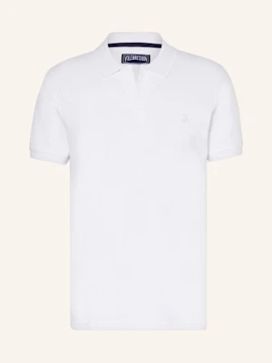 Vilebrequin Koszulka Polo Z Piki Palatin weiss