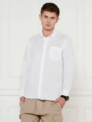 Vilebrequin Lniana koszula CAROUBIS | Regular Fit