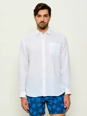 Vilebrequin Lniana koszula CAROUBIS | Regular Fit