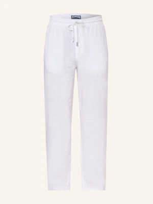 Vilebrequin Spodnie Z Lnu Pacha weiss