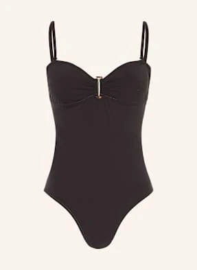 Vilebrequin Strój Kąpielowy Bandeau Lucette schwarz