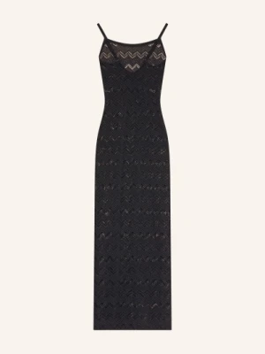 Vilebrequin Sukienka Plażowa Lisanna Z Koronki schwarz