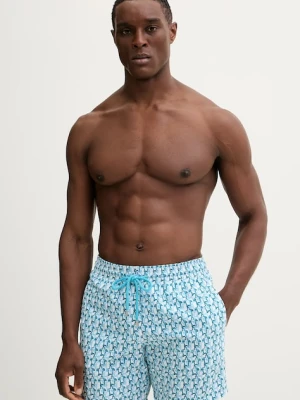 Vilebrequin szorty kąpielowe MOOREA kolor biały MOODB507