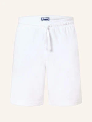 Vilebrequin Szorty Z Materiału Frotte Bolide Regular Fit weiss
