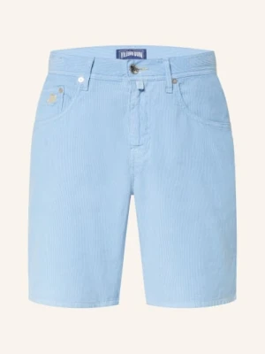 Vilebrequin Szorty Ze Sztruksu Garonne blau