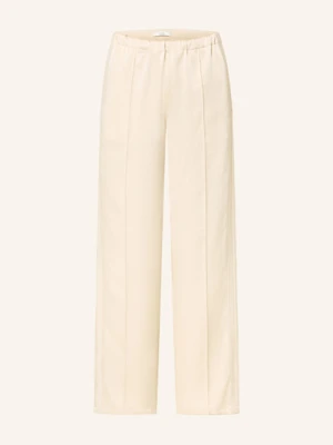 Vince Spodnie W Stylu Dresowym Z Lampasami beige