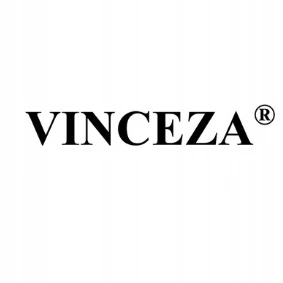 VINCEZA 66623 damskie klapki skórzane na koturnie białe