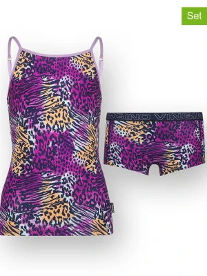Vingino 2-częściowy zestaw bielizny w kolorze fioletowym rozmiar: 158/164