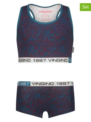 Vingino 2-częściowy zestaw bielizny w kolorze granatowym rozmiar: 122/128