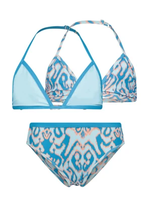Vingino 3-częściowe bikini "Zamantha" w kolorze niebiesko-pomarańczowym rozmiar: 176