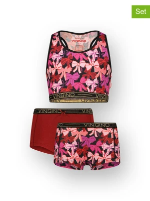 Vingino 3-częściowy zestaw bielizny ze wzorem rozmiar: 98/104