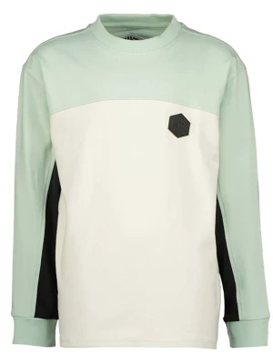Vingino Bluza "Jamano" w kolorze jasnozielono-białym rozmiar: 164