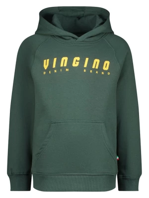 Vingino Bluza "Logo" w kolorze zielonym rozmiar: 152