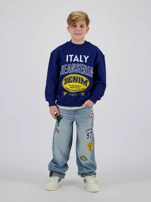 Vingino Bluza "Nare" w kolorze granatowym rozmiar: 140