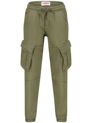 Vingino Bojówki - Regular fit - w kolorze khaki rozmiar: 170