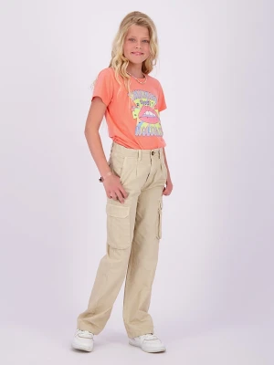 Vingino Bojówki "Shanna" w kolorze beżowym rozmiar: 152