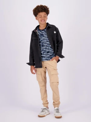 Vingino Bojówki w kolorze beżowym rozmiar: 152