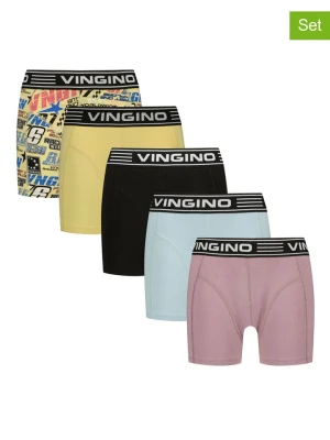 Vingino Bokserki (5 par) ze wzorem rozmiar: 170/176