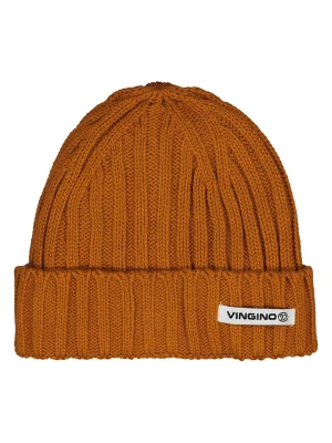 Vingino Czapka "Vaios" w kolorze jasnobrązowym rozmiar: 146-164