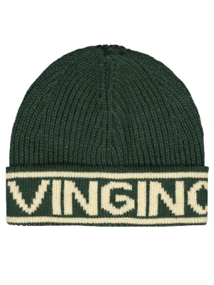 Vingino Czapka "Vengino" w kolorze zielonym rozmiar: 122-140
