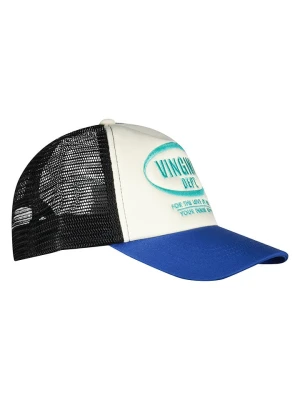 Vingino Czapka "Vibe" w kolorze czarno-kremowym rozmiar: onesize