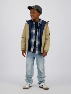 Vingino Dwustronna kurtka "Tiffon" w kolorze granatowo-beżowym rozmiar: 164