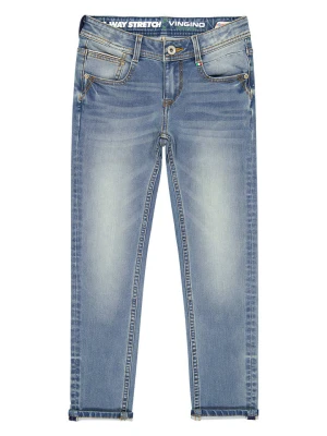 Vingino Dżinsy "Alfons" - Skinny fit - w kolorze niebieskim rozmiar: 176