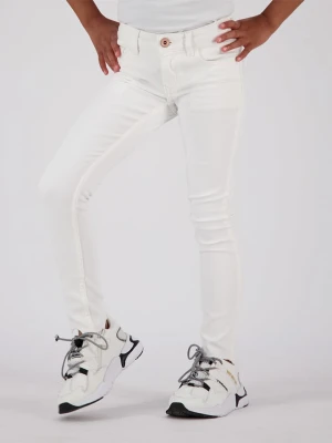 Vingino Dżinsy "Amia" - Super Skinny fit - w kolorze białym rozmiar: 170